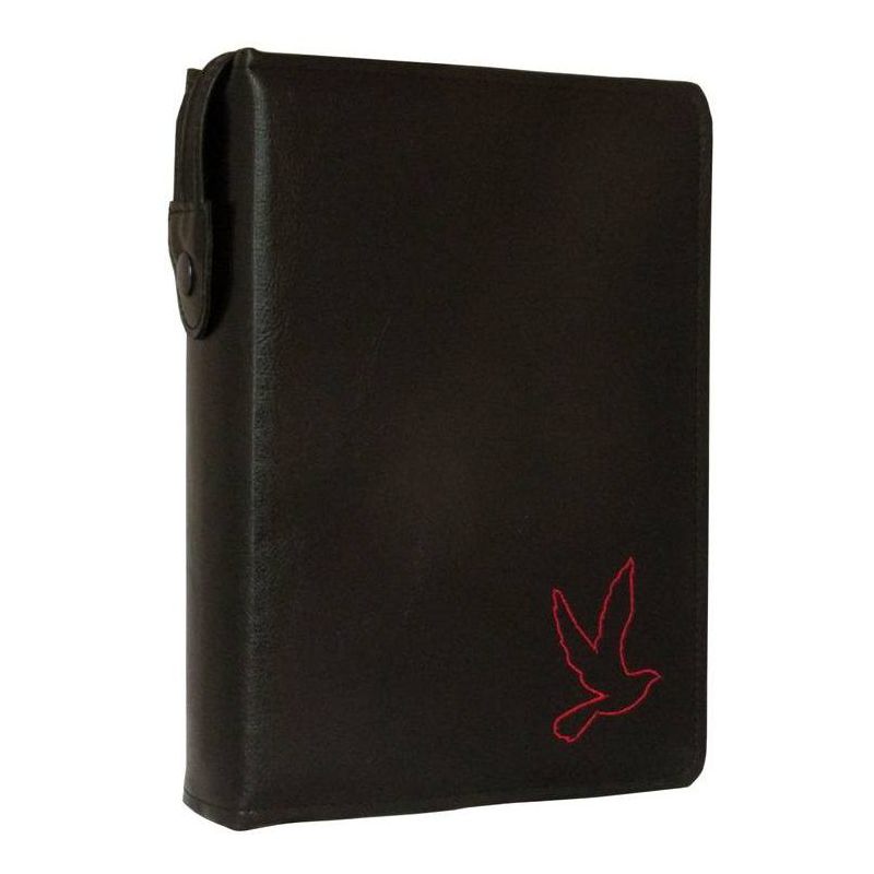 Etui Pismo Święte Edycji Św. Pawła , duże czarny z czeronym haftem