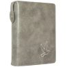 Etui Pismo Święte Edycji Św. Pawła duże szaro-grafitowe z haftem szarym