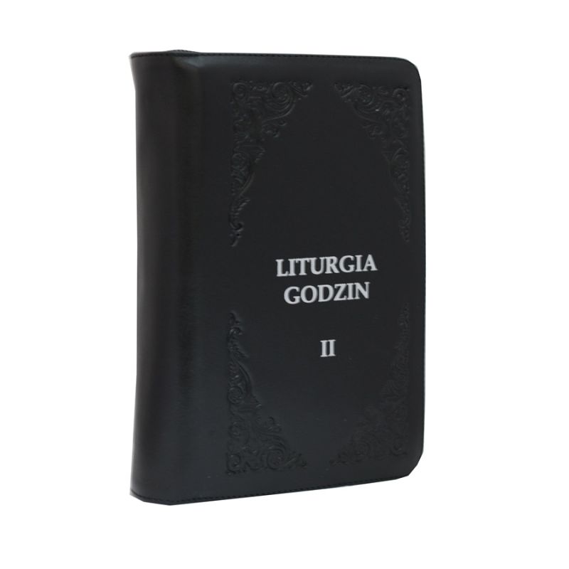 Liturgia godzin T.II skóra czarna