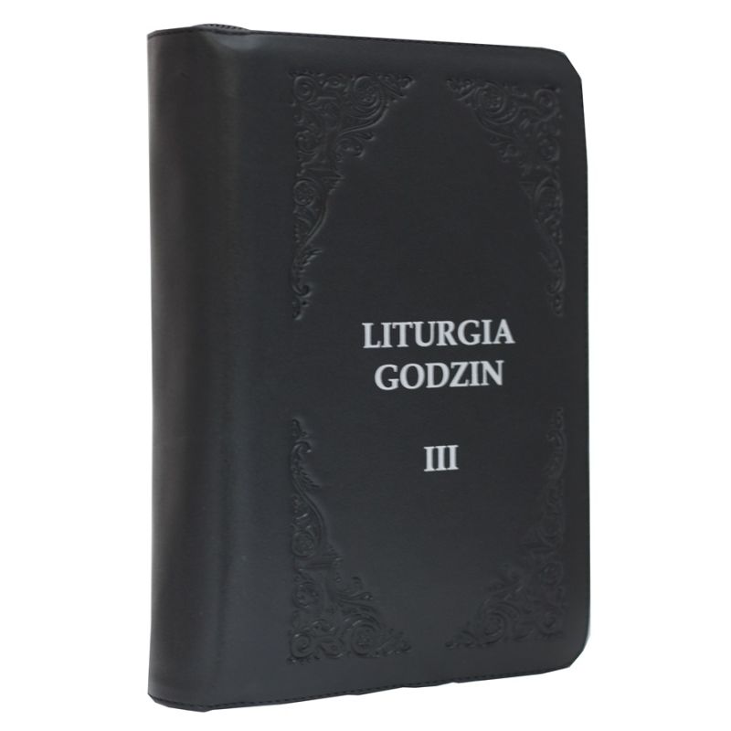 Liturgia godzin T.III skóra czarna