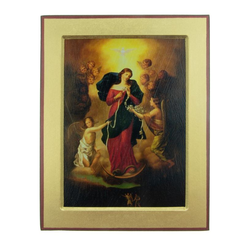 Ikona Matki Bożej rozwiązującej węzły średnia