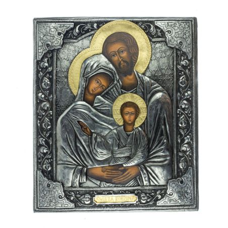 Obraz Święta Rodzina metoloplastyka średnia